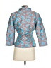 Samuel Dong Print Blue Jacket Size S - photo 2