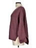 Main Strip Solid Burgundy Pullover Sweater Size L - photo 5