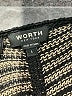 Worth New York Stripes Black Pullover Sweater Size L - photo 7