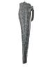 Shein Plaid Gray Casual Pants Size S - photo 4
