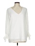 Vince Camuto 100% Polyester Ivory White 3/4 Sleeve Blouse Size L - photo 1