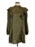 River Island Green 3/4 Sleeve Top Size 12 - photo 1
