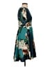Corey Lynn Calter 100% Polyester Print Teal Casual Dress Size 4 - photo 4