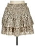 Alya 100% Polyester Animal Print Ivory Tan Casual Skirt Size L - photo 1