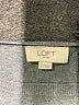 Ann Taylor LOFT Outlet 100% Cotton Gray Pullover Sweater Size XS - photo 7