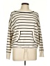 Max Studio Stripes Ivory Pullover Sweater Size L - photo 1