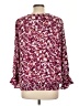 Cooper & Ella 100% Polyester Burgundy Long Sleeve Blouse Size L - photo 2