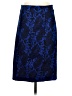 Ann Taylor Paisley Blue Formal Skirt Size 2 - photo 1