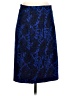 Ann Taylor Paisley Blue Formal Skirt Size 2 - photo 2