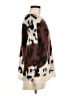 Elan 100% Acrylic Animal Print Brown Pullover Sweater Size M - photo 4