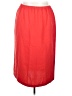 Allison Woods 100% Polyester Solid Red Casual Skirt Size 20 - photo 1