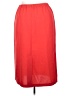 Allison Woods 100% Polyester Solid Red Casual Skirt Size 20 - photo 2