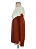 Maurices 100% Acrylic Color Block Brown Pullover Sweater Size S - photo 5