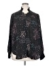 Torrid Print Black 3/4 Sleeve Blouse Size 2X Plus (2) - photo 1