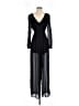 A'gaci 100% Polyester Solid Black Jumpsuit Size S - photo 1