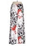 Unbranded 100% Polyester Animal Print White Casual Pants Size 1X - photo 2