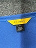 St. John Blue Short Sleeve Top Size M - photo 6