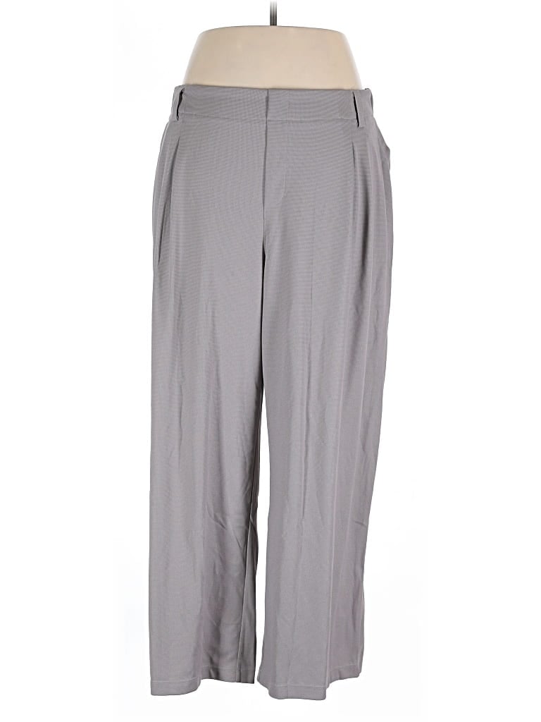 Pre-owned Halara Dress Pants In Gray