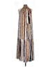 Elan Animal Print Brown Casual Dress Size S - photo 2