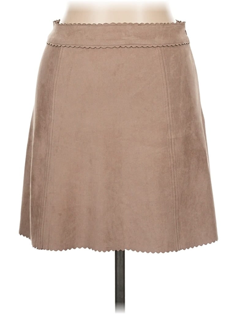 Pre-owned Altar'd State Casual Skirt In Tan