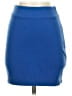 Silence and Noise Solid Blue Casual Skirt Size S - photo 1