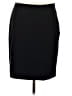 212 Collection 100% Polyester Solid Black Casual Skirt Size 8 (petite) - photo 1