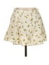 Zara Floral Ivory Yellow Casual Skirt Size S - photo 1