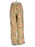 Solid & Striped 100% Cotton Paisley Yellow Casual Pants Size XS - photo 2
