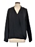 Maison Scotch 100% Polyester Black Long Sleeve Blouse Size Lg (3) - photo 1