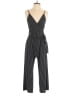 Kaileigh Stripes Black Jumpsuit Size S - photo 1