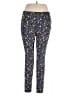Time and Tru Print Blue Active Pants Size XL - photo 1
