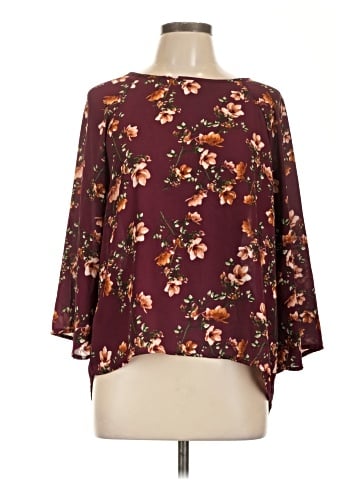 Papermoon 3/4 Sleeve Blouse (view 1)