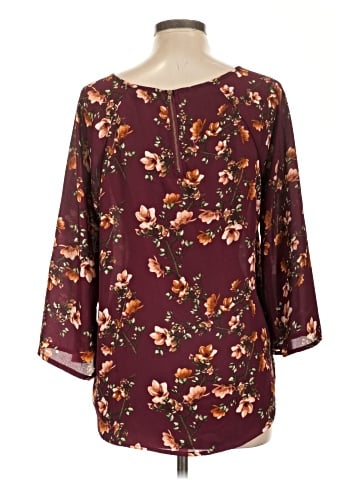 Papermoon 3/4 Sleeve Blouse (view 2)