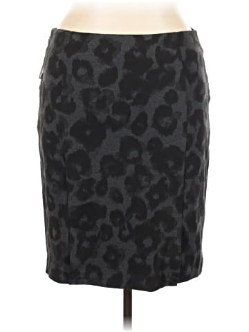 MICHAEL Michael Kors Faux Leather Skirt (view 2)