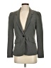 Elle Chevron-herringbone Gray Blazer Size 4 - photo 1