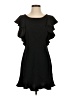 BCBGeneration 100% Polyester Solid Black Cocktail Dress Size 4 - photo 1