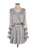 Ramy Brook 100% Polyester Gray Casual Dress Size XS - photo 1