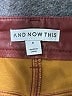And Now This 100% Polyurethane Burgundy Casual Pants Size 0 - photo 4