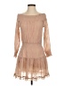 Lulus 100% Polyester Tan Cocktail Dress Size S - photo 1