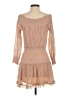 Lulus 100% Polyester Tan Cocktail Dress Size S - photo 2