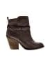 Lucky Brand Brown Ankle Boots Size 7 - photo 1