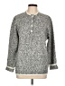 The Tog Shop 100% Acrylic Tweed Gray Pullover Sweater Size L - photo 1