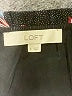 Ann Taylor LOFT 100% Polyester Print Black Casual Dress Size 6 - photo 7