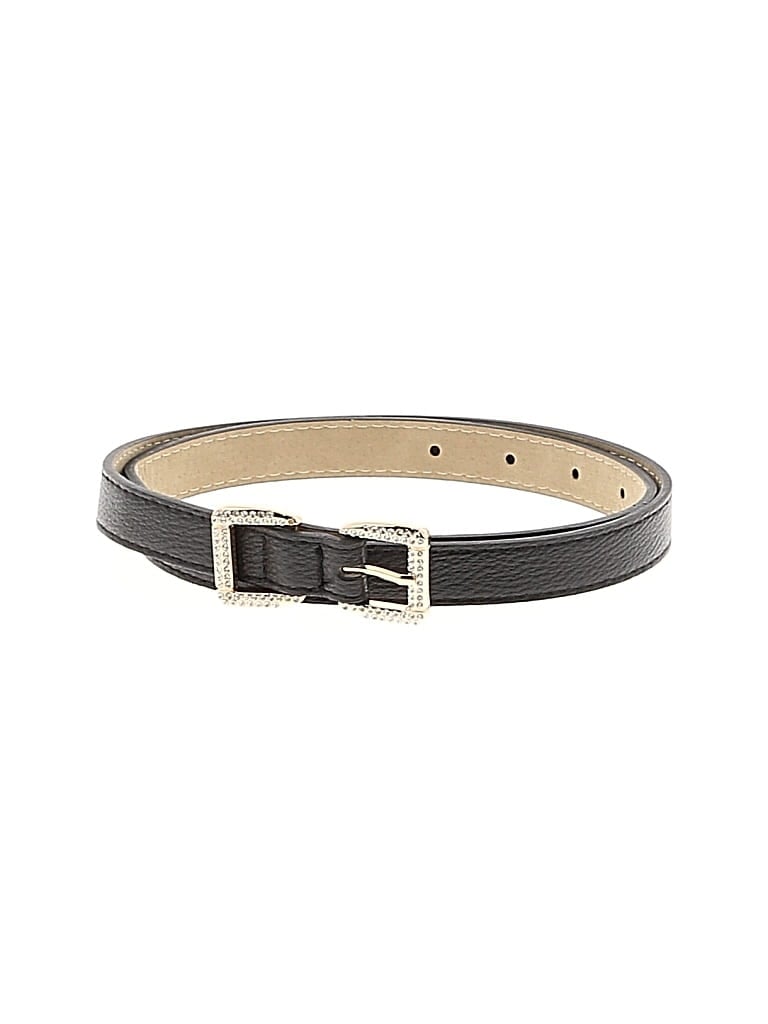 Pre-owned Steve Madden Belt In Black