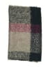 Ann Taylor LOFT 100% Acrylic Plaid Black Blue Scarf One size - photo 2