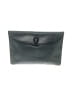 Bruno Magli Gray Teal Leather Clutch One size - photo 1