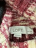 Ann Taylor LOFT Tweed Burgundy Pullover Sweater Size XS - photo 7