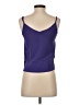 Double Zero 100% Polyester Solid Purple Sleeveless Top Size S - photo 2