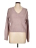 Hippie Rose 100% Acrylic Pink Pullover Sweater Size L - photo 1