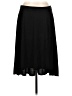 Faded Glory Solid Black Casual Skirt Size L - photo 1